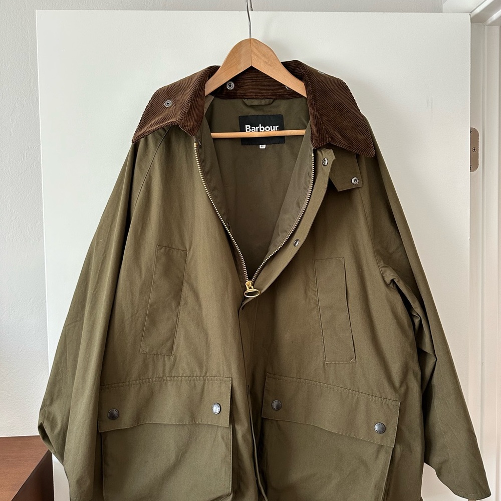 Arknets x Barbour loose Bedale jacket